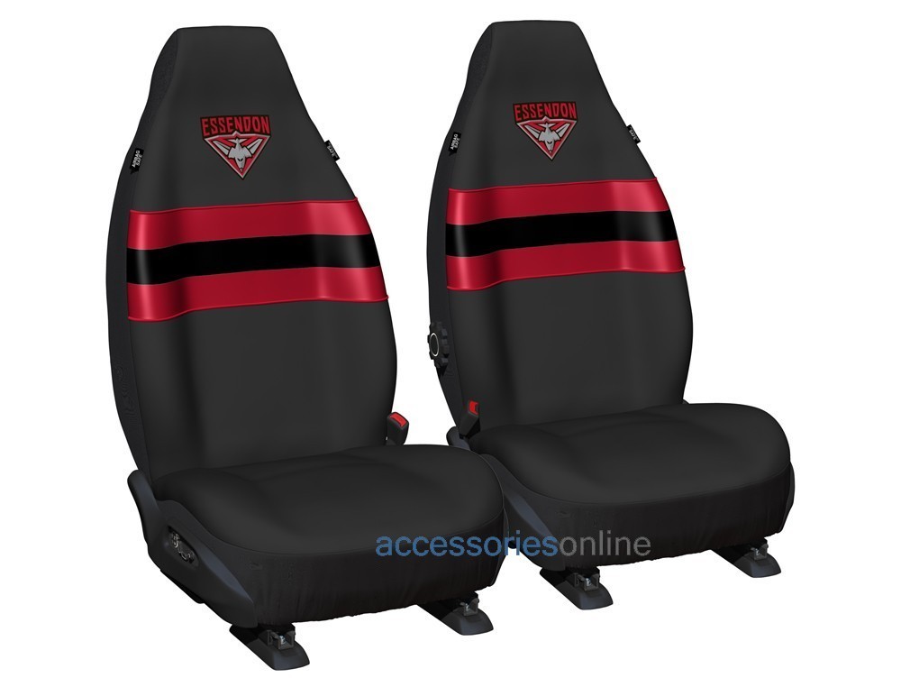 AFL ESSENDON BOMBERS car seat covers *FREE SHIPPING*