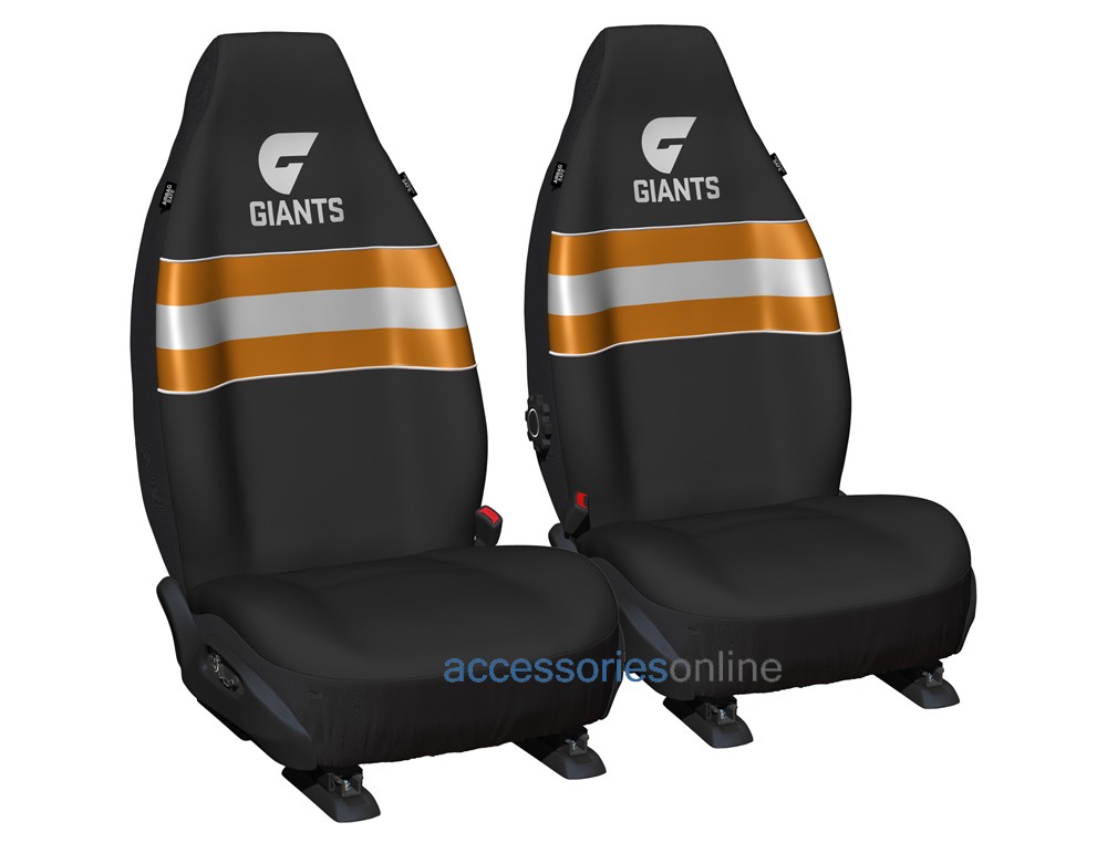 AFL GWS GIANTS car seat covers *FREE SHIPPING