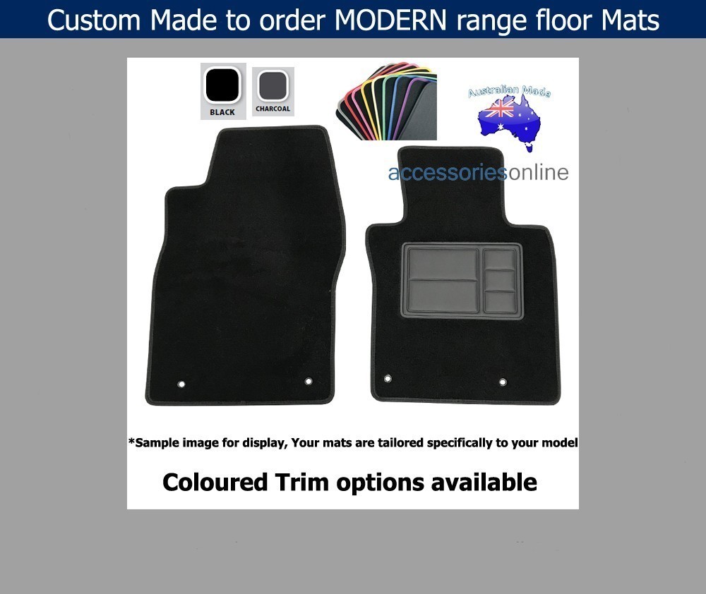 BMW 3 SERIES [E30] COUPE (1982 to 1991) Modern Range tailored floor mats for FRONT