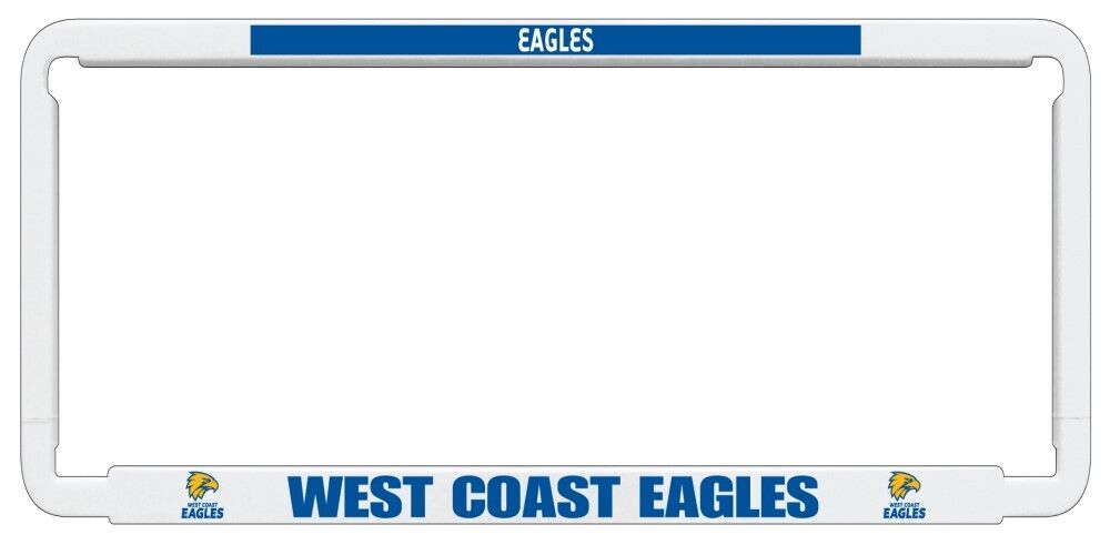 AFL WEST COAST EAGLES number plate frame