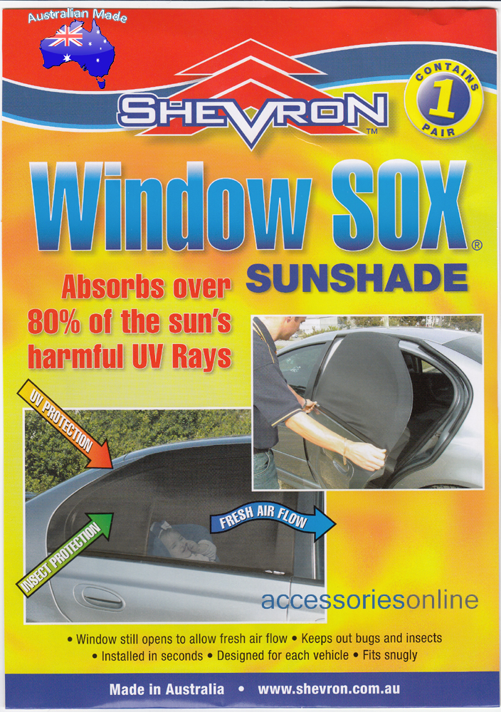 TESLA WINDOW SOX ® CAR WINDOW SUN SHADES