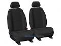 GETAWAY NEOPRENE Front car seat covers BLACK with BLACK stitching