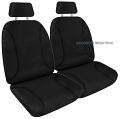 KAKADU POLY CANVAS Front car seat covers BLACK *Free Shipping