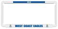 AFL WEST COAST EAGLES number plate frame