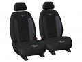 RM WILLIAMS SUEDE VELOUR Front car seat covers BLACK *FREE SHIPPING