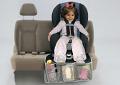 CAR CHILD SEAT PROTECTOR UNDERMAT by 'Shevron Baby Days'