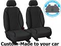 KAKADU POLY CANVAS (14oz) in BLACK seat covers CUSTOM MADE to your car. Front or Rear