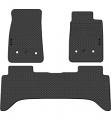 HOLDEN COLORADO [RG] dual cab 11/2013 onwards RUBBER FRONT & REAR Tailored floor mats